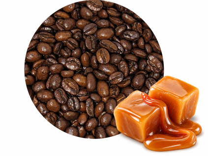 Decaff Arabica English Caramel – aromatizovaná káva