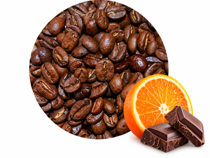 Arabica Pomeranč Čokoláda – aromatizovaná káva